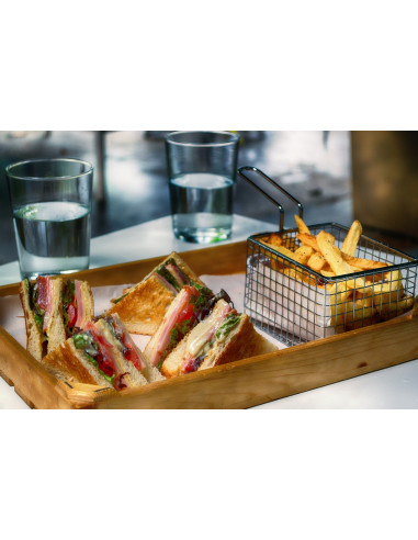 Sandwich + patatas